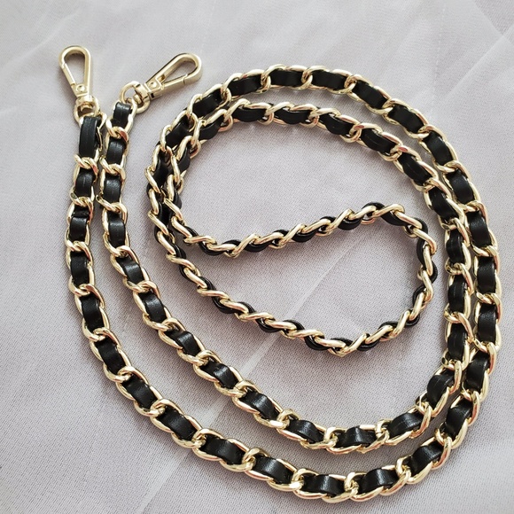 Handbags - Bag Replacement Crossbody Gold Woven Chain Strap